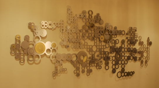 Engineered Organic CNC milled wall sculpture